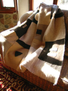 Try This: Recycled Sweater Blanket Image